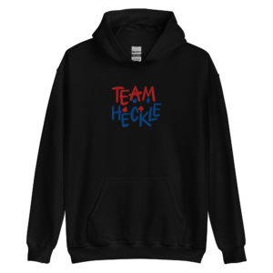 TEAM HECKLE EMBROIDERED HOODIE