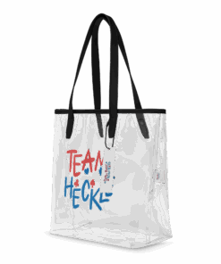 TEAM HECKLE CLEAR TOE BAG