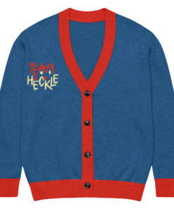 TEAM HECKLE Knitted Cardigan